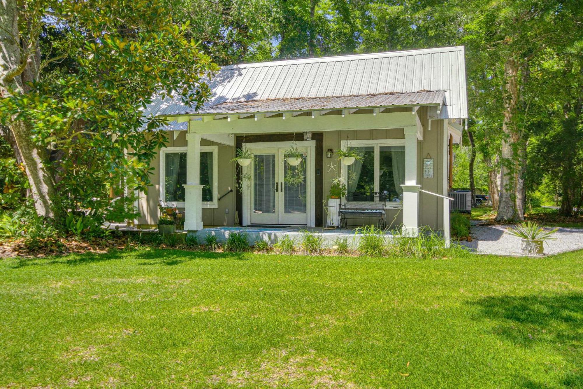 Historic Biloxi Bay Cottage With Beautiful View Ocean Springs Extérieur photo